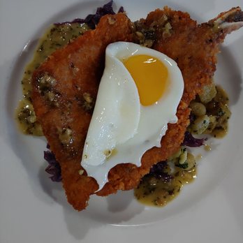 Mary's Bistro Draught House - Pork schnitzel - New American Near Me - Mackinac Island, Michigan Mary's Bistro Draught House - Pork schnitzel - New American Near Me - Mackinac Island, Michigan