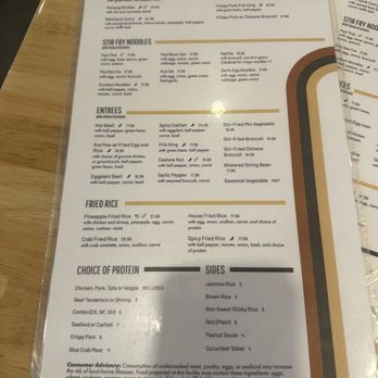 Ari's Thai Eatery - Menu Sept 2026 - Thai Near Me - Azusa, California
