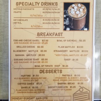 Cafè Krewe 22 - Menu-2 - Coffee & Tea Near Me - Rockledge, Florida