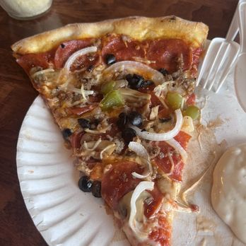 Pirate Pizza - Scallywag pizza. - Salad Near Me - St Augustine, Florida