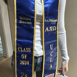 Lur Embroidery - Embroidery work on graduation sash