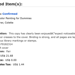book description