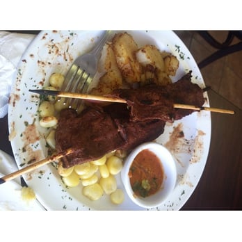 Peru Cafe Express - beef hearts!! - Peruvian Near Me - Houston, Texas