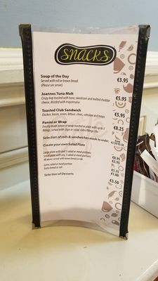 Menu photo 1 Joanne's Cafe Gorey, WW