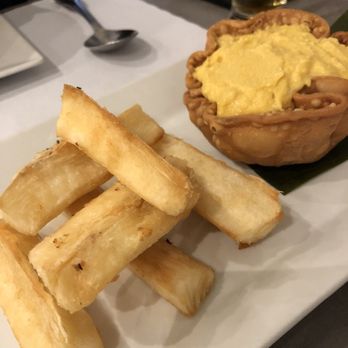 Totoritas Restaurant - Yucca fries with taco shell dip - Peruvian Near Me - Miami, Florida Totoritas Restaurant - Yucca fries with taco shell dip - Peruvian Near Me - Miami, Florida