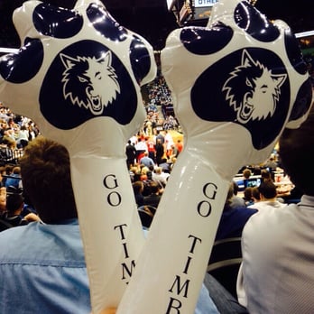 Minnesota Timberwolves - My complete set of thunder sticks - Professional Sports Teams Near Me - Minneapolis, Minnesota