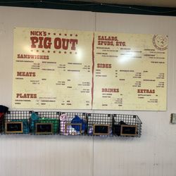 Pig Out - Menu