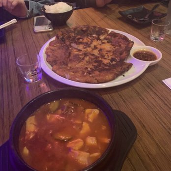 707 Sutter - Kimchi pancake and beef soondubu - Korean Near Me - San Francisco, California