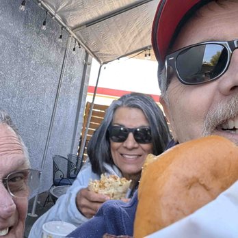 Burger Blvd - Most savory and delicious food anywhere!  My buddy and I got Barbeque Bacon Burgers.  My wife got a meatless burrito. - Burgers Near Me - Redlands, California