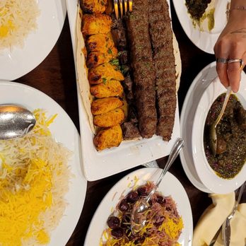Pardis Persian Grill - Our spread - Persian/Iranian Near Me - Ridgewood, New Jersey