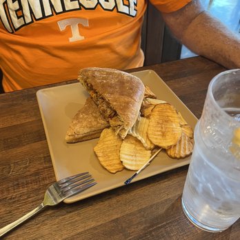 Redbud Kitchen - My husband's sandwich... not impressed - American Near Me - Knoxville, Tennessee