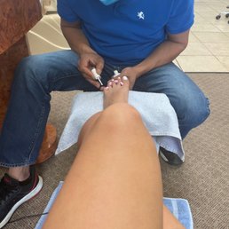 Gel pedicure! Gel pedicure!