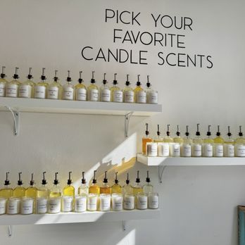 Candle Bar Carlsbad - Scent options - Arts & Crafts Near Me - Carlsbad, California