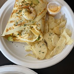 Mango Crepes and More - Crazy Crab Crepe