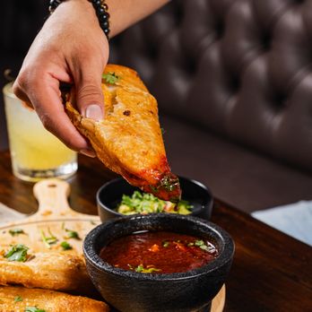 Bluebonnet and Thyme - Birria empanadas - Southern Near Me - Dallas, Texas Bluebonnet and Thyme - Birria empanadas - Southern Near Me - Dallas, Texas
