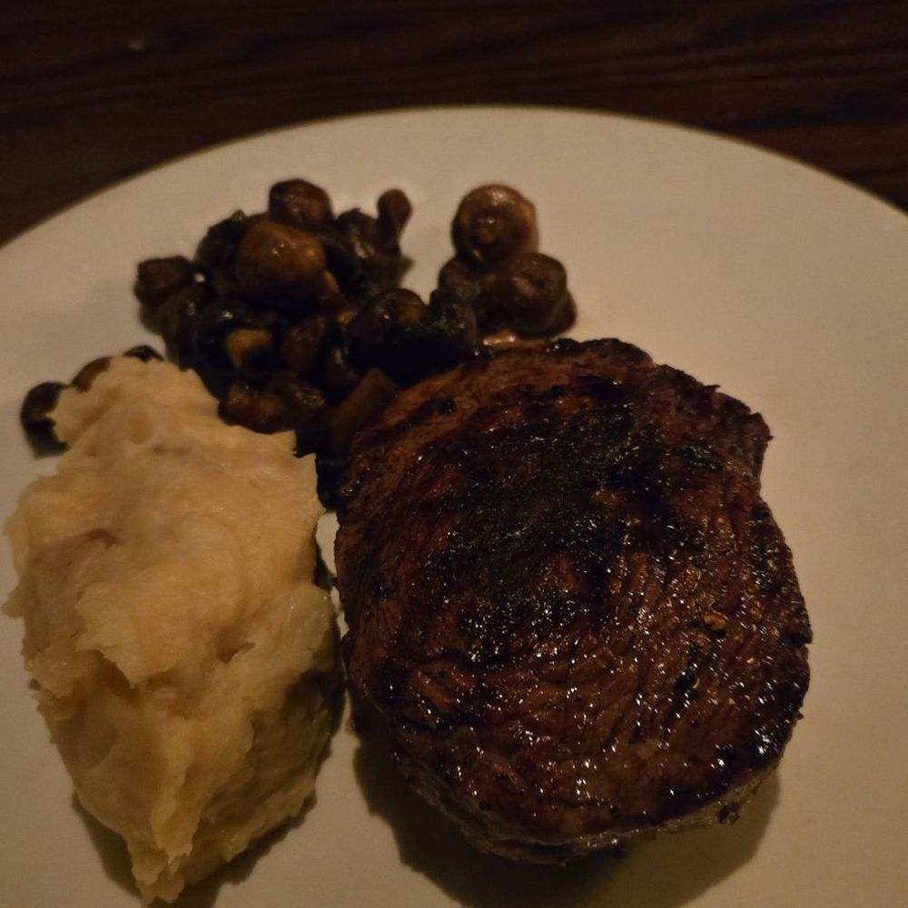 The Keg Steakhouse + Bar - Overcooked baseball steak. - Steakhouses Near Me - Coquitlam, British Columbia The Keg Steakhouse + Bar - Overcooked baseball steak. - Steakhouses Near Me - Coquitlam, British Columbia