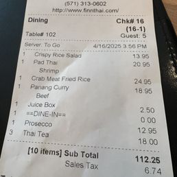 Receipt