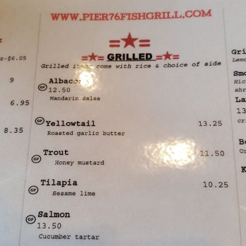Pier 76 Fish Grill - Seafood Near Me - Riverside, California Pier 76 Fish Grill - Seafood Near Me - Riverside, California