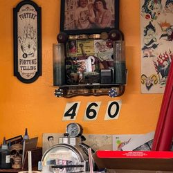 Body Graphics Tattoo - There's even a boba shop next door! I wanted to be kind and buy Jesse a Thai iced tea because he's so hardworking and deserves it!