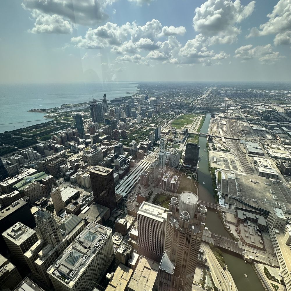 Skydeck - View is cool, but spending hours to see it is not really worth the effort. - Observatories Near Me - Chicago, Illinois