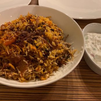 The Butter Chicken - Local Bison Biryani w/ side of Raita cucumber yogurt dip for the Biryani - Indian Near Me - Grande Prairie, Alberta The Butter Chicken - Local Bison Biryani w/ side of Raita cucumber yogurt dip for the Biryani - Indian Near Me - Grande Prairie, Alberta