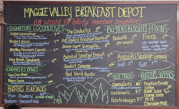 Menu photo 1 Maggie Valley Breakfast Depot Maggie Valley, NC