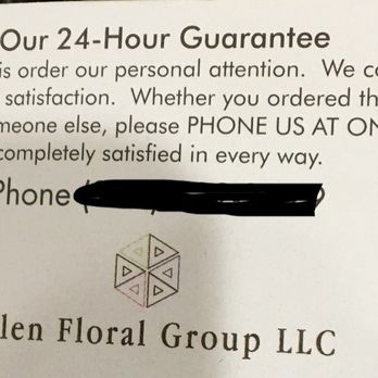 Creative Florist - The ineffective guarantee. - Florists Near Me - Liverpool, New York
