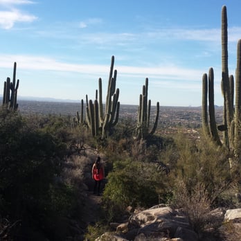 Linda Vista Trail - Going back.down around the loop - Hiking Near Me - Oro Valley, Arizona