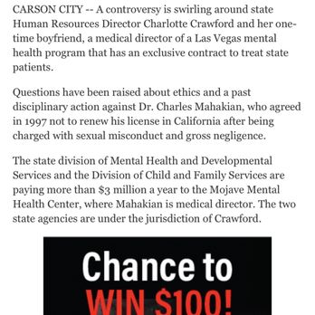 Mahakian G Charles, MD - Crimes against humanity - Psychiatrists Near Me - Las Vegas, Nevada Mahakian G Charles, MD - Crimes against humanity - Psychiatrists Near Me - Las Vegas, Nevada