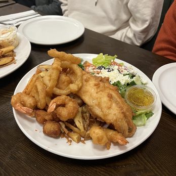 The Fish & Chip - House Special Platter - Fish & Chips Near Me - South Burlington, Vermont The Fish & Chip - House Special Platter - Fish & Chips Near Me - South Burlington, Vermont