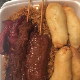 Teryaki Beef, Chicken Finger, Boneless Spareribs and Fried Rice - #24 on lunch/dinner menu Teryaki Beef, Chicken Finger, Boneless Spareribs and Fried Rice - #24 on lunch/dinner menu