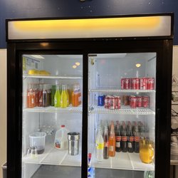 Drinks and Sodas.