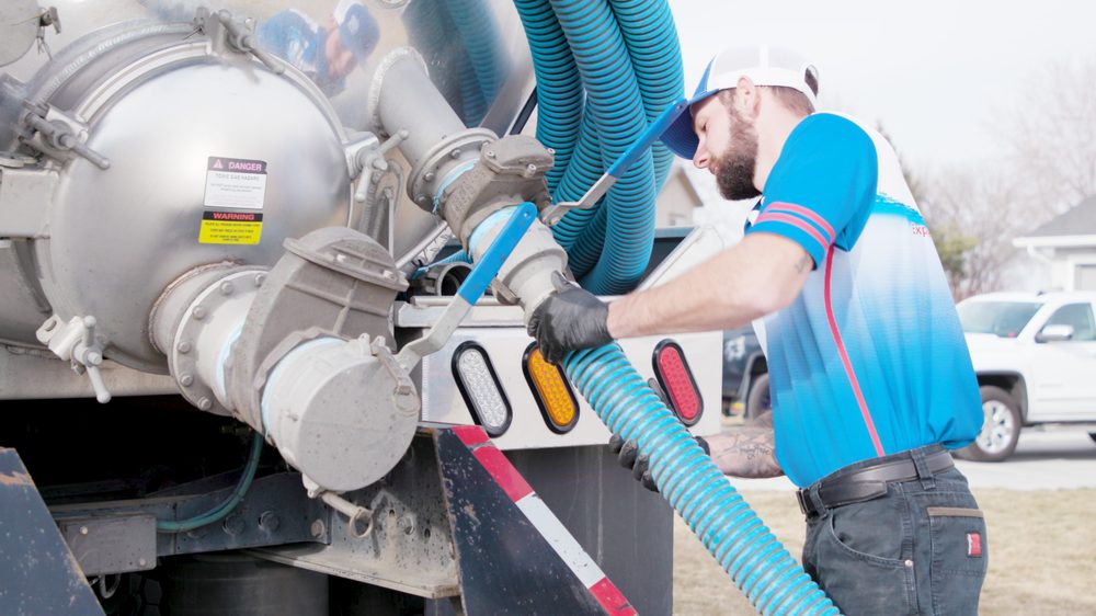 Slide of Express Septic & Drain Cleaning