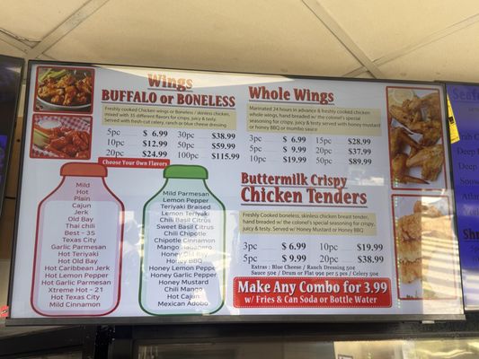 Menu photo 1 Americas Best Wingstop Washington, DC, DC Menu photo 1 Americas Best Wingstop Washington, DC, DC