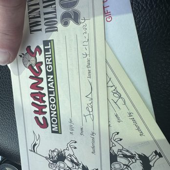 Chang's Mongolian Grill II - They sell gift coupons - Mongolian Near Me - Beaverton, Oregon