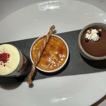 Mooo....Burlington - Dessert Trio - Steakhouses Near Me - Burlington, Massachusetts Mooo....Burlington - Dessert Trio - Steakhouses Near Me - Burlington, Massachusetts
