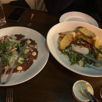 David Burke Prime - Beef Tenderloin Carpaccio and Burrata - Steakhouses Near Me - Mashantucket, Connecticut