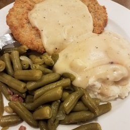 Chicken fried steak. Chicken fried steak.