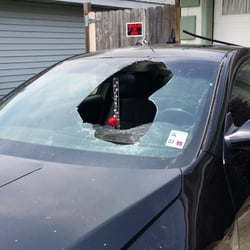 Premier Glass - Very Unfortunate Windshield Break