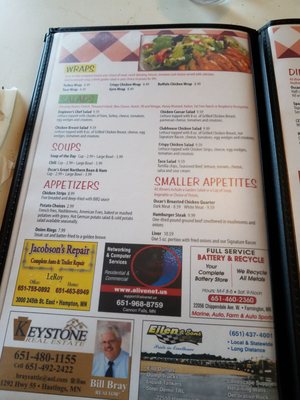 Menu photo 8 Little Oscar's Restaurant Hampton, MN Menu photo 8 Little Oscar's Restaurant Hampton, MN