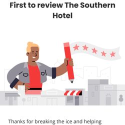 The Southern Hotel - Yelps First To Review badge for The Southern Hotel Perris Ca
