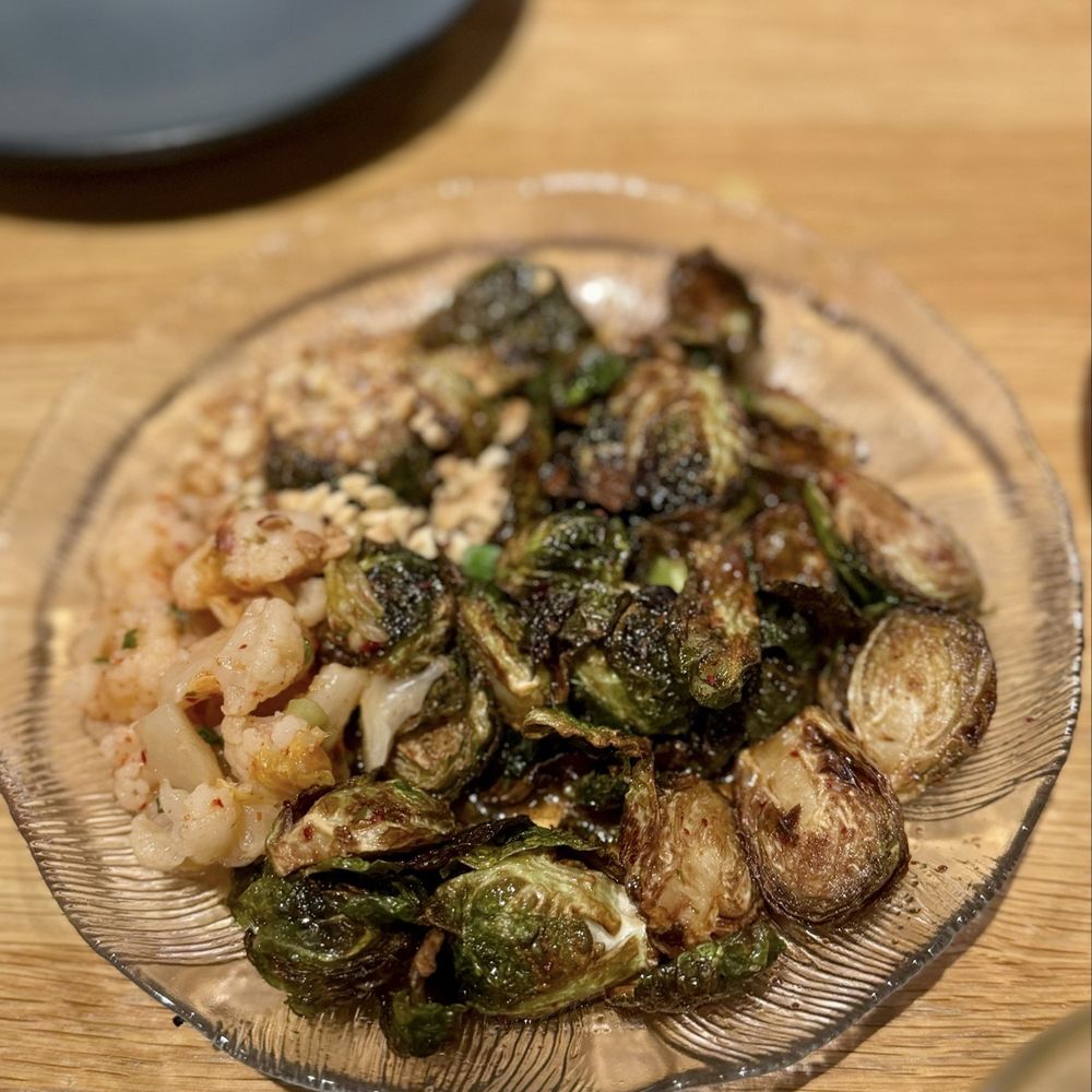 Yellowbelly - Brussels sprouts were yummy - New American Near Me - St. Louis, Missouri Yellowbelly - Brussels sprouts were yummy - New American Near Me - St. Louis, Missouri