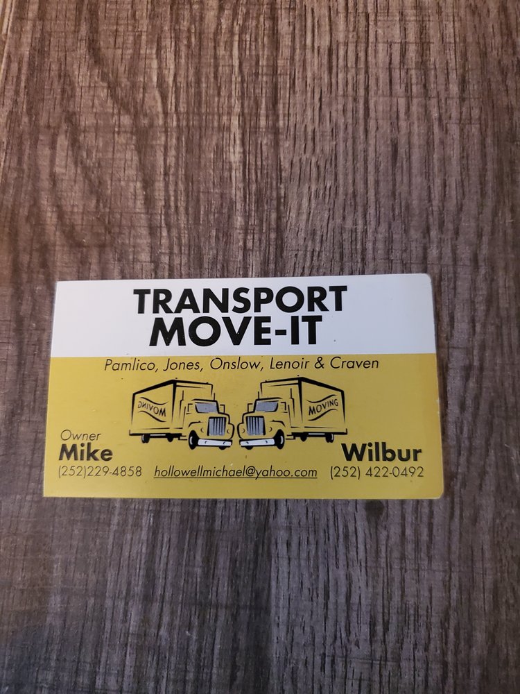 TRANSPORT & MOVE IT Updated August 2024 Bayboro, North Carolina