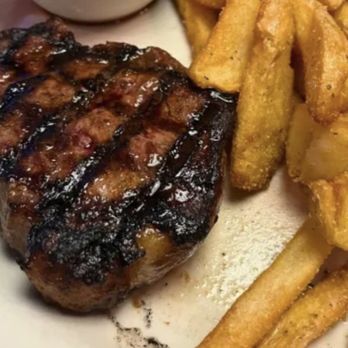 Texas Roadhouse - 8oz sirloin and steak fries. - Steakhouses Near Me - Aurora, Illinois Texas Roadhouse - 8oz sirloin and steak fries. - Steakhouses Near Me - Aurora, Illinois