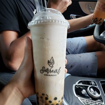 Surreal Creamery - Vietnamese Iced Coffee Bubble Tea & Earl Grey Vanilla Ice Cream - Ice Cream & Frozen Yogurt Near Me - New Brunswick, New Jersey