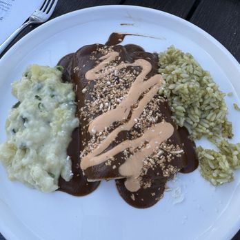 Escondido - Chicken Enchiladas with Mole - Mexican Near Me - Santa Fe, New Mexico