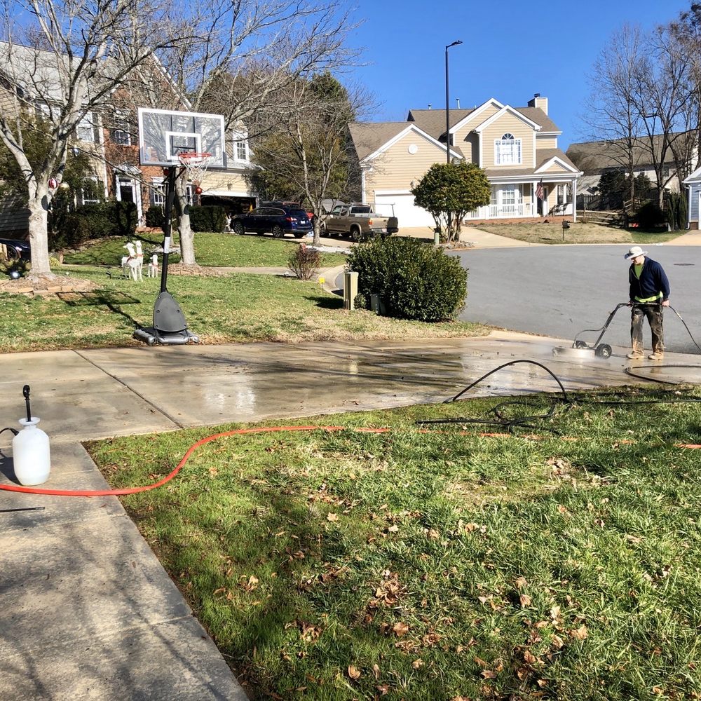 Clean Under Pressure - Cleaning the driveway. - Pressure Washers Near Me Clean Under Pressure - Cleaning the driveway. - Pressure Washers Near Me