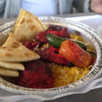 Kabob Shack - Temecula - Tandoori Chicken seasoned perfectly, Rice was perfectly cooked. - Mediterranean Near Me - Temecula, California