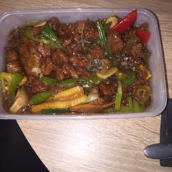 Oriental Dragon Restaurant - Sizzling Beef Salad !