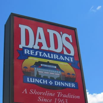 Dad’s Restaurant - The kind of new sign - Seafood Near Me - Niantic, Connecticut
